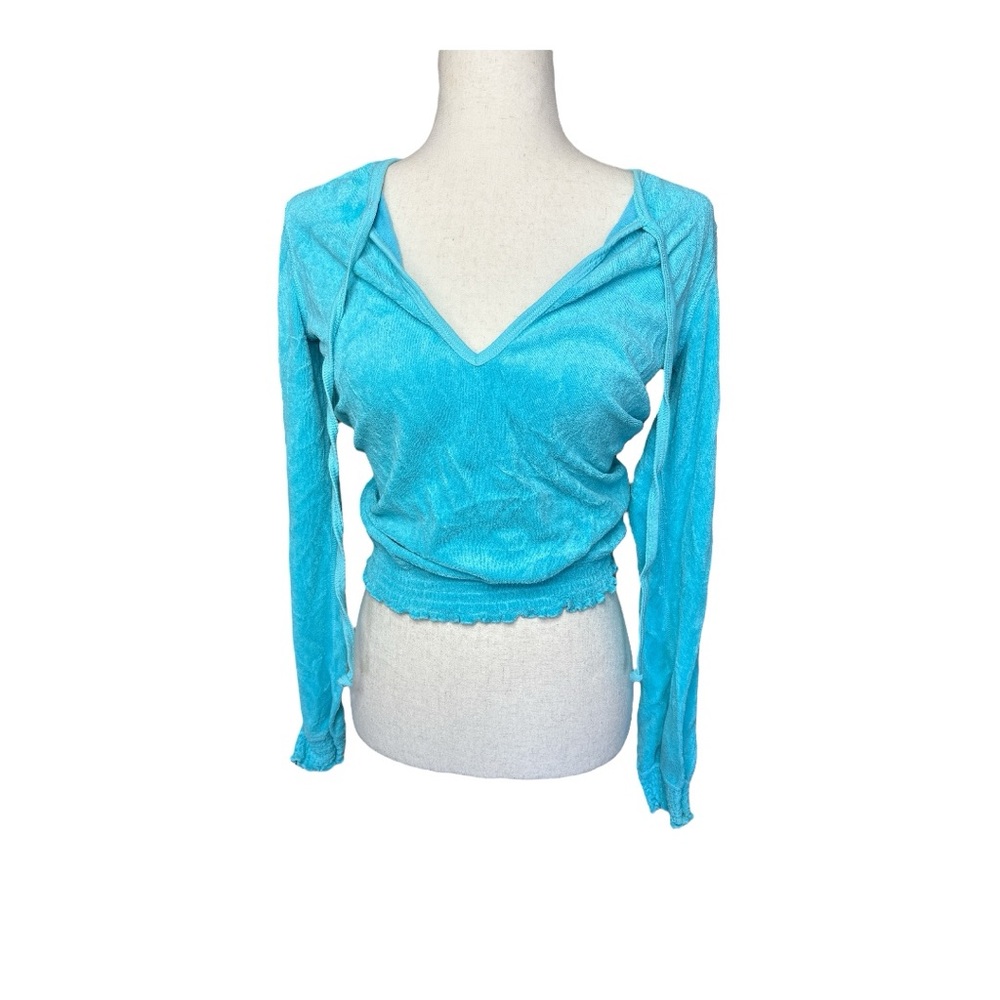 Deadstock Y2K Juicy Velour Top
